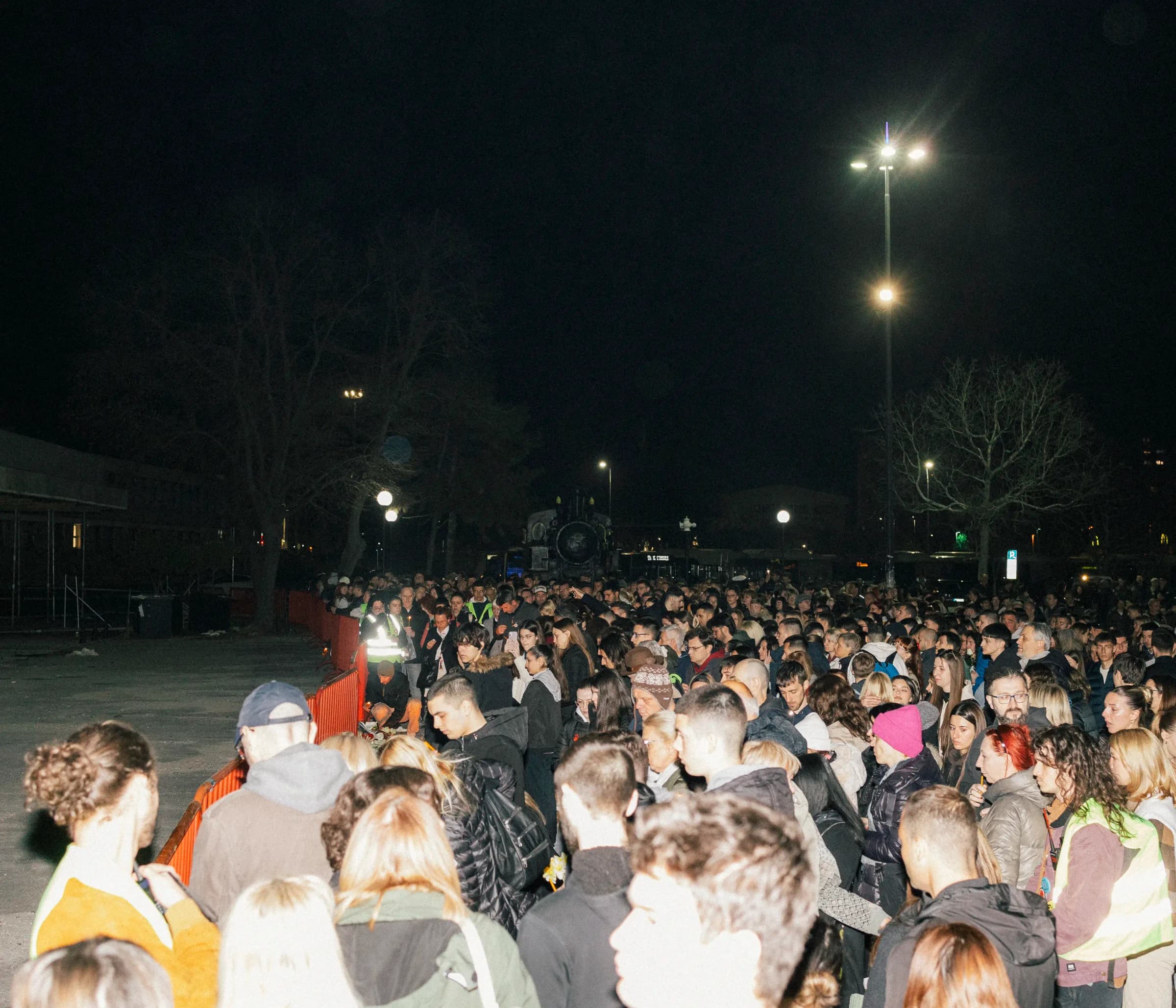 Story about Students protest in Serbia